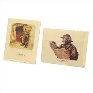 Emmett Kelly Set of 2 Vintage Art Prints